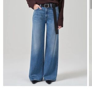 MWT Citizens Of Humanity Blue Flare Wide Leg Jeans size 29
